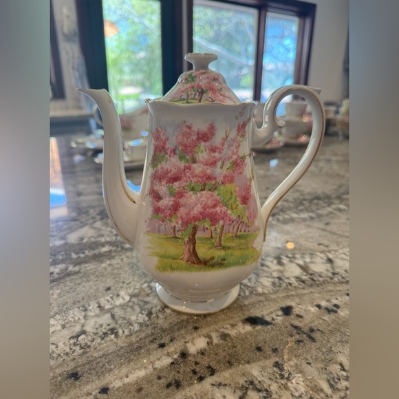 Royal Albert Blossom Time Coffee Pot-Cottage Core - Picture 2 of 4